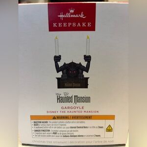 Hallmark Haunted Mansion Gargoyle Ornament - Battery operated- lights up